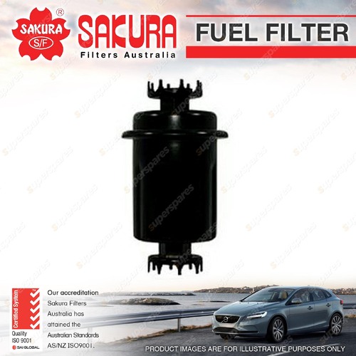 Sakura Fuel Filter for Toyota MR2 SW20 4Cyl 2.0L Petrol 10/1989-09/1999