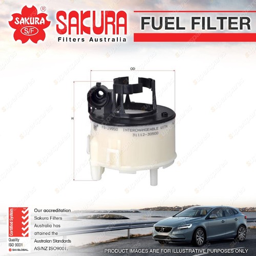 Sakura Fuel Filter for Kia Sportage SL 2.0L 4Cyl Petrol MPFI 08/2010-05/2013