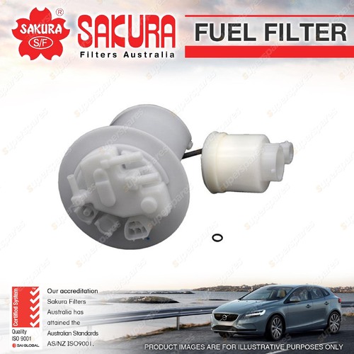 Sakura Fuel Filter for Lexus CT200H ZWA10R 1.8L 4Cyl 73KW Hybrid Petrol MPFI