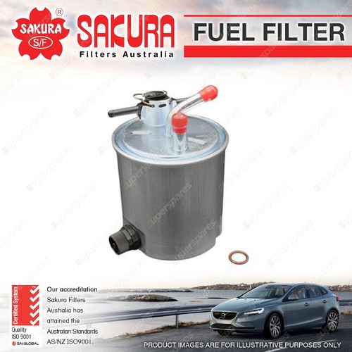 Sakura Fuel Filter for Nissan Patrol GU VI 3.0L 4Cyl Diesel MPFI 09/2007-ON