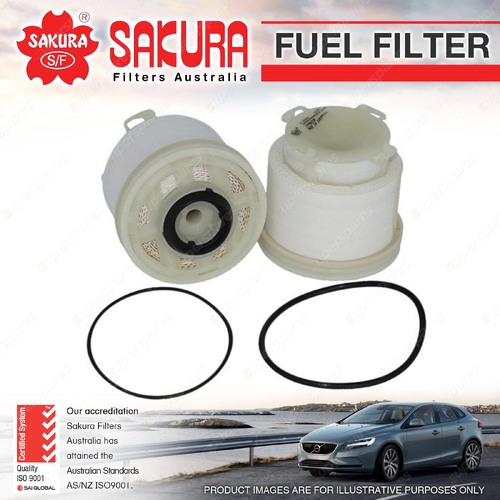 Sakura Fuel Filter for Isuzu D-Max TF Mu-X UC 4JJ1 4CYL 3.0L Turbo Diesel