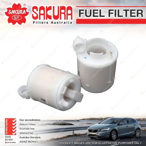 Sakura Fuel Filter for Hyundai Kona OS G4NH 2.0L 4Cyl Petrol 10/2017-On