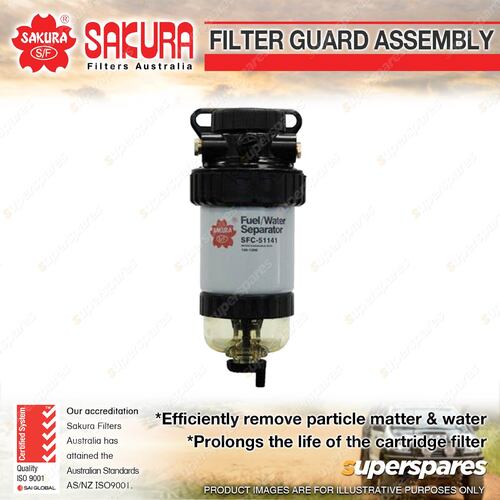 Sakura Filter Guard Assembly for ISUZU MU-X SUV UCS UCR 3.0L 130KW 11/2013-On