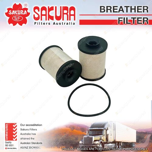 Sakura Breather Filter for Kubota Excavator Loader SSV75 Tractor MX5200