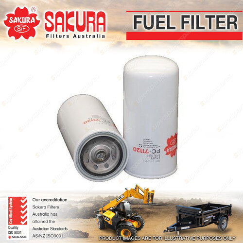 Sakura Spin-On Fuel Filter for Bomag BW216D-4 7.1L D7DLAE2 I6 12V OHV 2012-2017