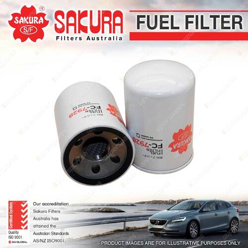 Sakura Fuel Filter Height 140mm Outer Diameter 94mm Thread Size 1 1/2-16 UN-2B