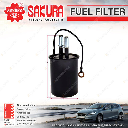 Sakura Fuel Filter for MG ZS Essence Soul Excite ZST 1.0L 1.5L SGE NSE 2017-On