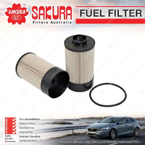 Sakura Fuel Filter for Ieco Daily 55S17 3.0L F1CFL411H I4 16V Cab Chassis 17-21