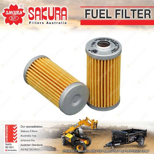 Sakura Fuel Filter for Case CX17B Mini 1.0L L3E I3 6V OHV Excavator 2001-On