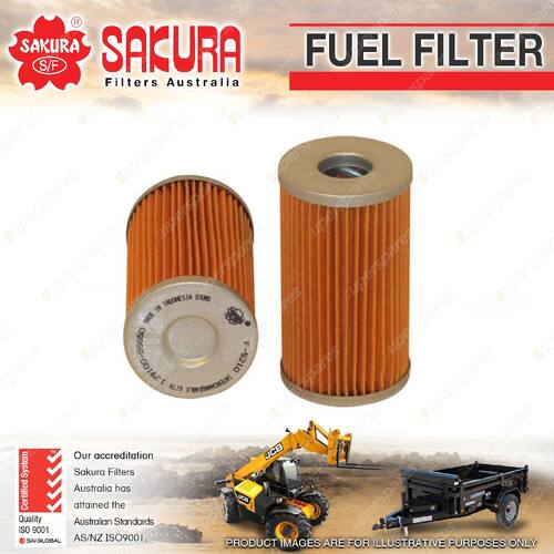 Sakura Fuel Filter for Bobcat 225 1.4L D1402 I3 6V OHV Mini Excavator 1990-1998