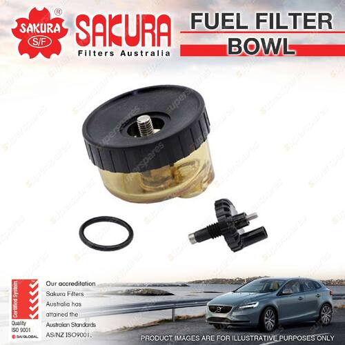 Sakura Fuel Filter Bowl for Holden Colorado 7 LTZ Z71 DX LS LX RG Trailblazer