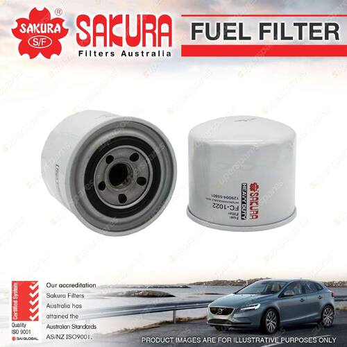 Sakura Spin-On Fuel Filter for Toyota Dyna 400 WU90R Toyoace 4.0L 1W I4 8V 84-95