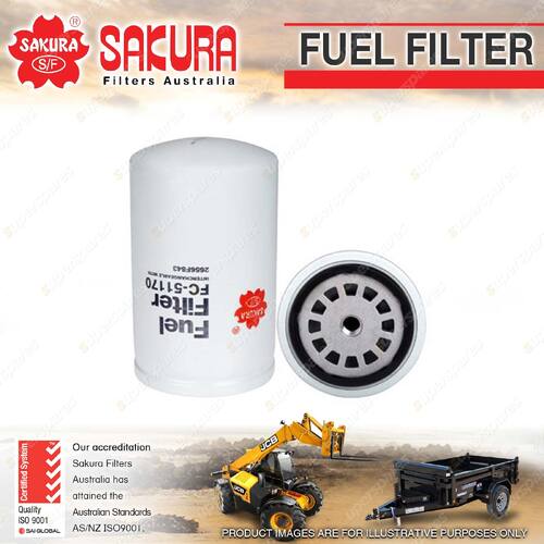 Sakura Spin-On Fuel Filter for Massey Ferguson 7475 7480 6.6L 1106D I6 12V 04-On