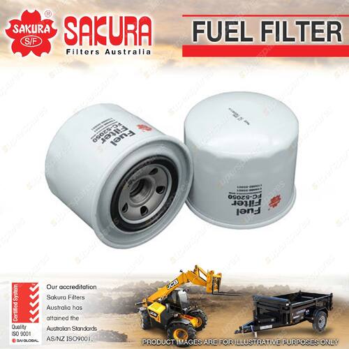 Sakura Spin-On Fuel Filter for Yanmar V4-6 VIO YH170D YH220D 2.2L