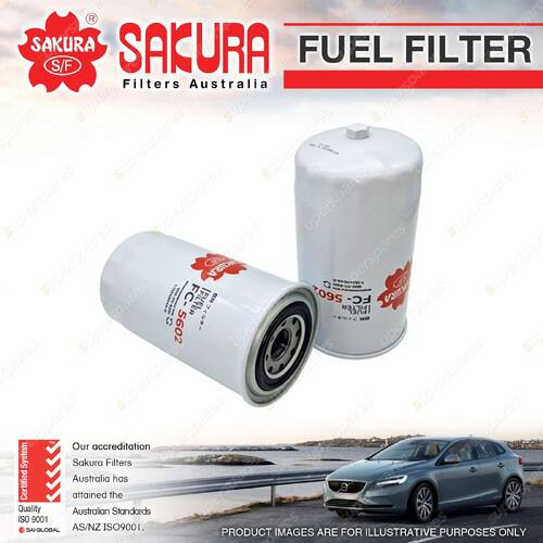 Sakura Spin-On Fuel Filter for Nissan UD CWB 440E 13.1L GE13TD I6 24V 2002-2007