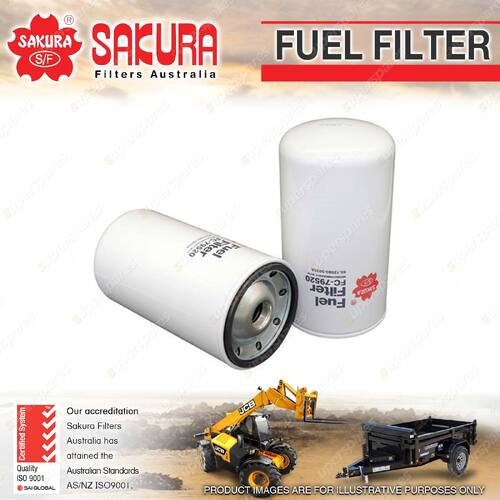 Sakura Spin-On Fuel Filter for Doosan DL300 7.6L DL08 I6 12V OHV Loader 2006-On