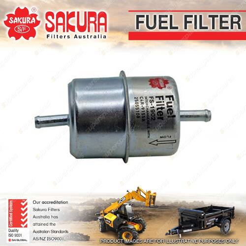 Sakura Fuel Filter in-line for Bobcat 440B 0.7L I2 4V OHV 1985-1994