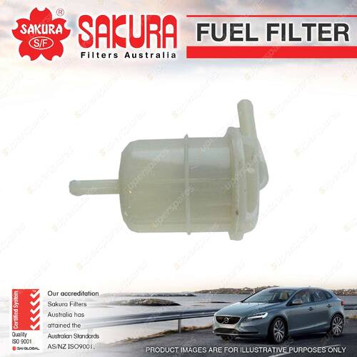 Sakura Fuel Filter in-line for Mitsubishi Minica Toppo 0.7L 3G83 I3 1990-1993