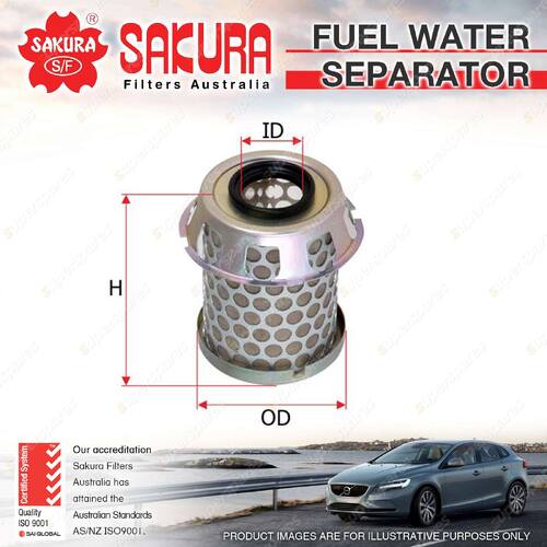 Sakura Fuel Water Separator for Mitsubishi Fuso Canter 649 FG Fuso FP 547 FV517