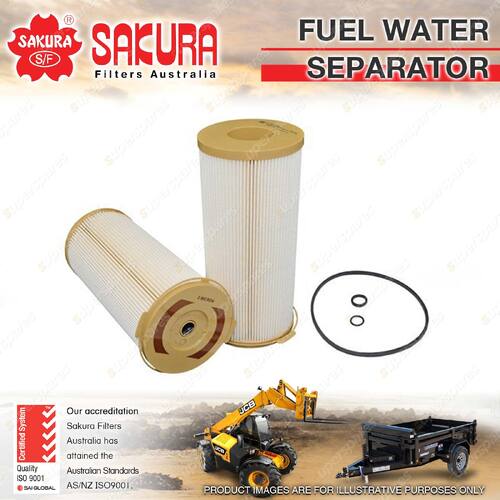 Sakura Fuel Water Separator for Caterpillar 329D 7.2L C7 Acert I6 12V 2008-On