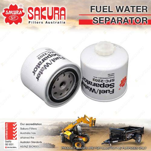 Sakura Fuel Water Separator for Case IH JX80 F5C IH JX90 90U Tractor 2002-On