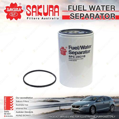 Sakura Fuel Water Separator for Hyundai AT220 5.9L D6GA I6 12V OHV Bus 10-10