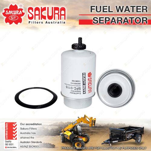 Sakura Fuel Water Separator for Caterpillar 226 312C 416C 420D 426C 428C 428D