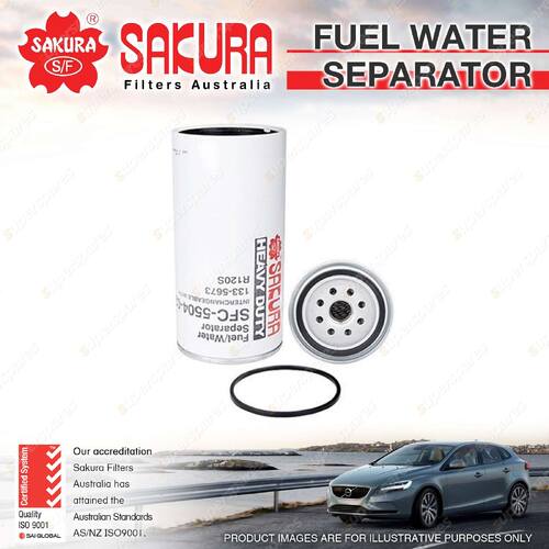 Sakura Fuel Water Separator for Caterpillar 735 15.2L C15 I6 12V OHV 2001-On