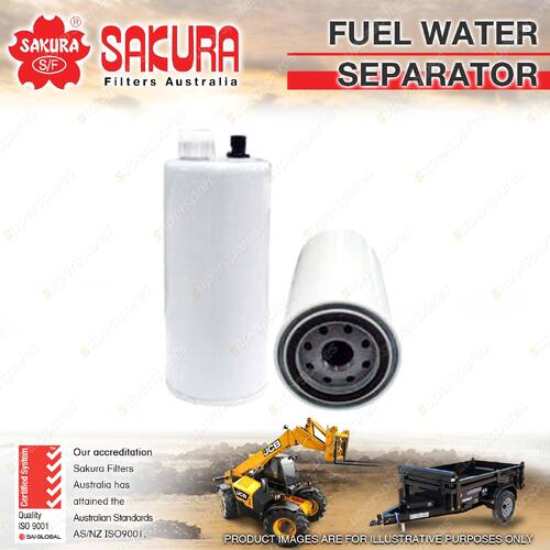 Sakura Fuel Water Separator for Hyundai HL7407 5.9L I6 12V Loader 2003-On