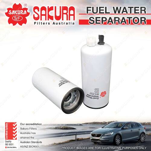 Sakura Fuel Water Separator for Case IH STX425 440 450 500 I6 12V OHV 2001-2006