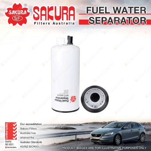 Sakura Fuel Water Separator for Case IH Steiger 500 IH STX375 440 500 I6 24V