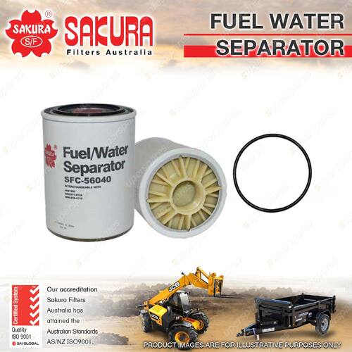 Sakura Fuel Water Separator for Dynapac CA152 CC224 CP224 QSB3.3 T3 I4 8V 99-On