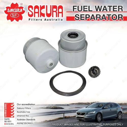 Sakura Fuel Water Separator for Ford Ranger FX4 PX1 PX2 PX3 Everest UA 101mm