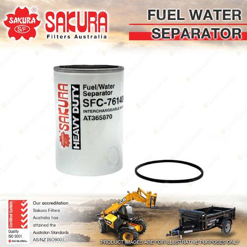 Sakura Fuel Water Separator for John Deere 313 315 317 325 328 444 624 644K 703