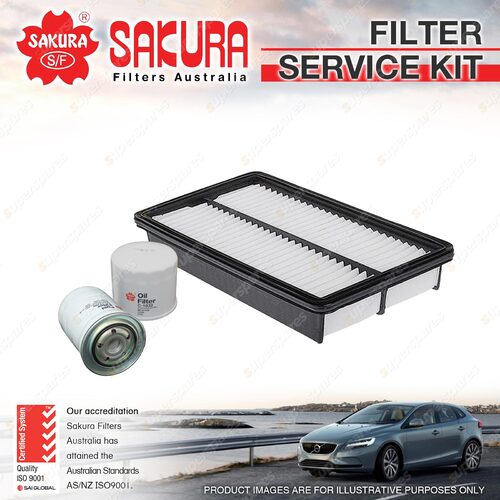 Sakura Oil Air Fuel Filter Service Kit for Mazda 6 GG GY GH 2.0 2.2 Turbo Diesel