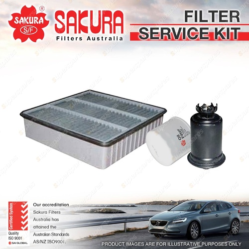 Sakura Oil Air Fuel Filter Service Kit for Proton Persona Satria Wira C97 C98