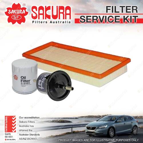 Oil Air Fuel Filter Service Kit for Citroen Xantia VSX Xsara N6 1.8L 2.0L Petrol