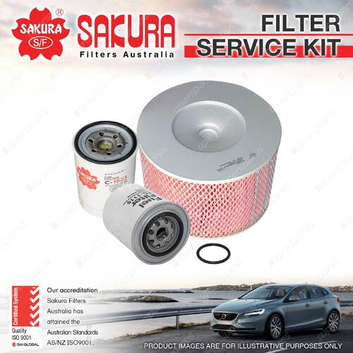 Oil Air Fuel Filter Kit for Toyota Dyna XZU302 307 342 402 411 412 4..6L 4.9L D