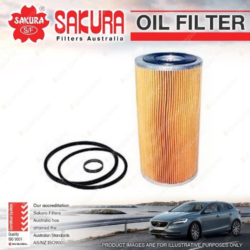 Sakura Oil Filter for Nissan Patrol MQ 6 3.2 Diesel SD33 LY 1980-1983