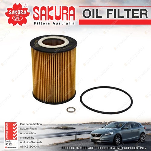 Sakura Oil Filter for BMW 5 Series 520i 523i 525i 528i 530i 540d E39 E60 E61