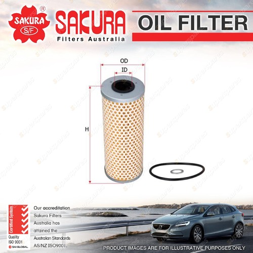 Sakura Oil Filter for Mercedes Benz C180 CL203 W202 W203 C280 S202 Refer R2596P