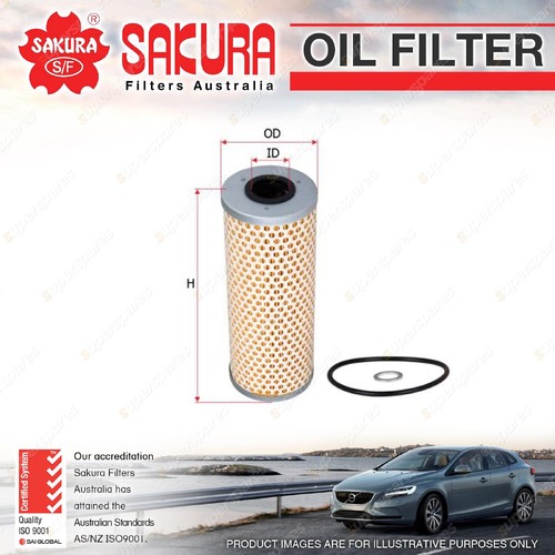 Sakura Oil Filter for Ssangyong Musso 601 602 Stavic RODIUS A100 XDi