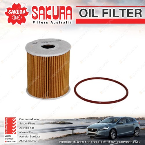 Sakura Oil Filter for VOLVO V70 LW56 LZ56 XC R S2 T5 SW52 SW53 SW58 SW61 LE T5