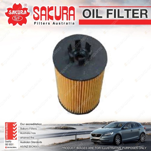 Sakura Oil Filter for Holden Barina XC Combo XC 1 1.4L Petrol 3Cyl 4Cyl