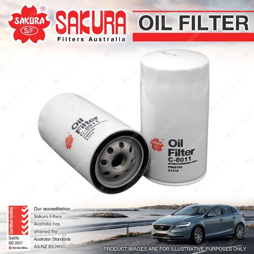 Sakura Oil Filter for Toyota Chaser GX60 GX61 GX71 MX40 41 MX61 MX71 RX40 41 60