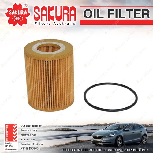 Sakura Oil Filter for Citroen C5 X7 YX C6 HDI V6 Turbo Diesel Refer R2729P