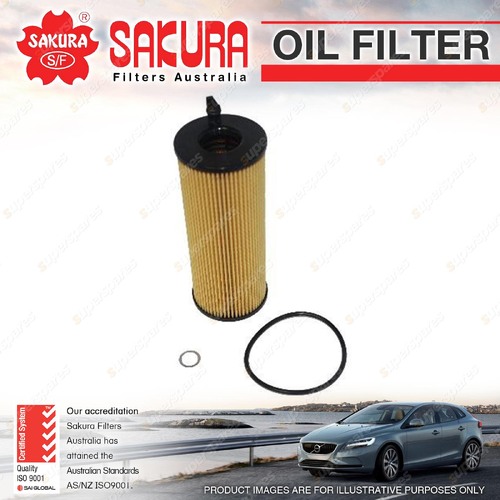 Sakura Oil Filter for BMW 118d E81 E82 E87 E88 E87 E88 2.0L Turbo Diesel