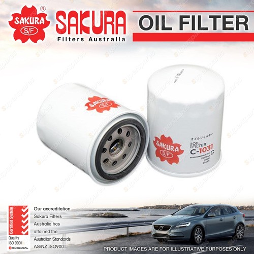 Sakura Oil Filter for Mazda 626 GC GD 929 HC B2200 BRAVO UD UFY02 E2200