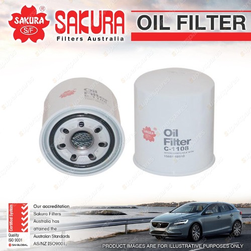 Sakura Oil Filter for Toyota Coaster Microbus HB30 Coaster HB30 36 HB31 HB32