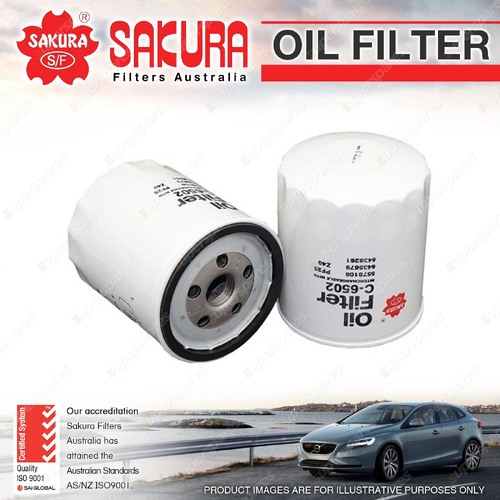 Sakura Oil Filter for Holden SUBURBAN 1500 FK1 V8 5.7 Petrol VORTEC